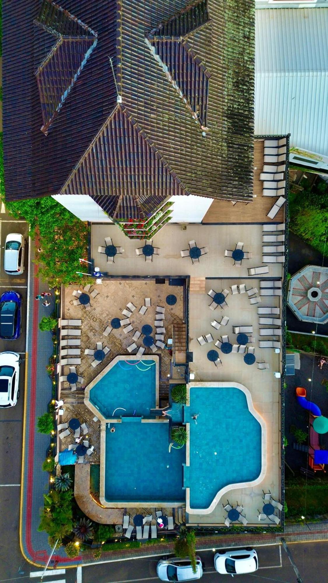 Hotel Vila Germânica Piratuba Exterior foto